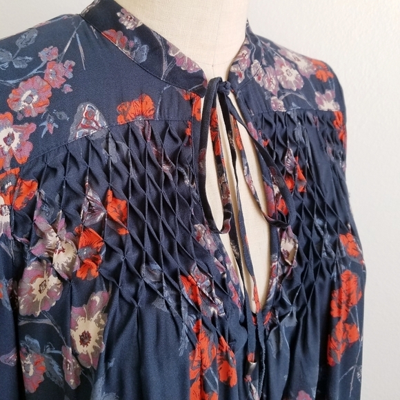 Free People | Flowy floral Tunic‎ Top s - Picture 6 of 16